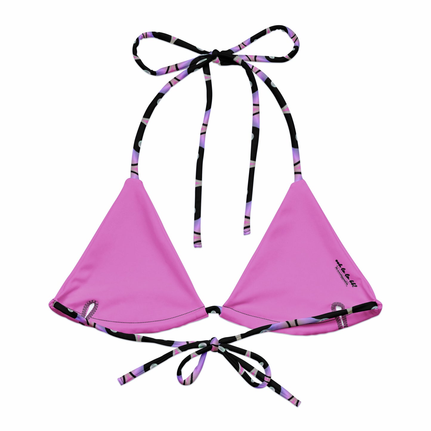 Be the Change String Bikini Top