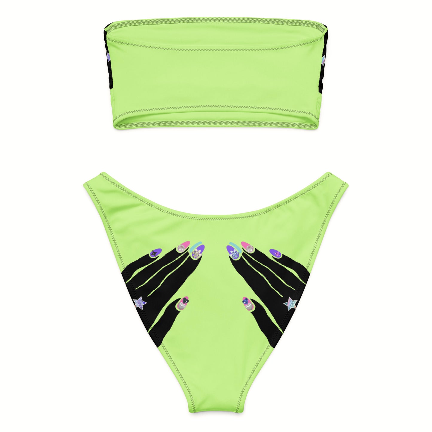 All Mine Bandeau Bikini Set