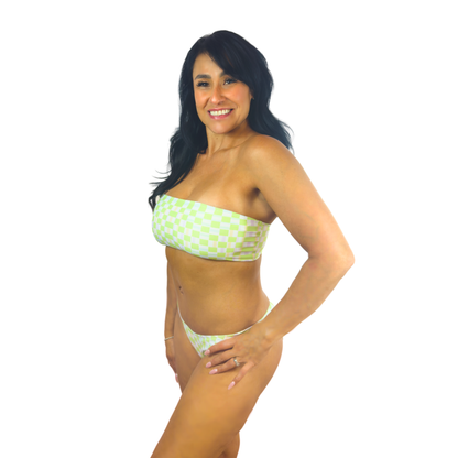 Check It Bandeau Bikini Set