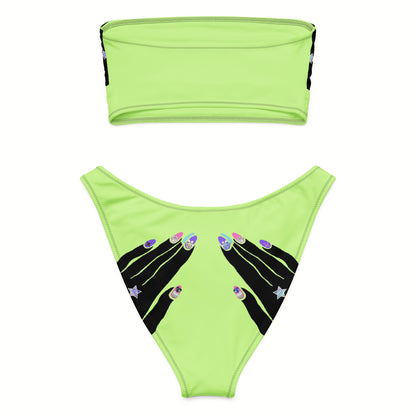 All Mine Bandeau Bikini Set