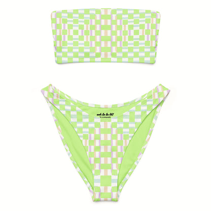 Check It Bandeau Bikini Set